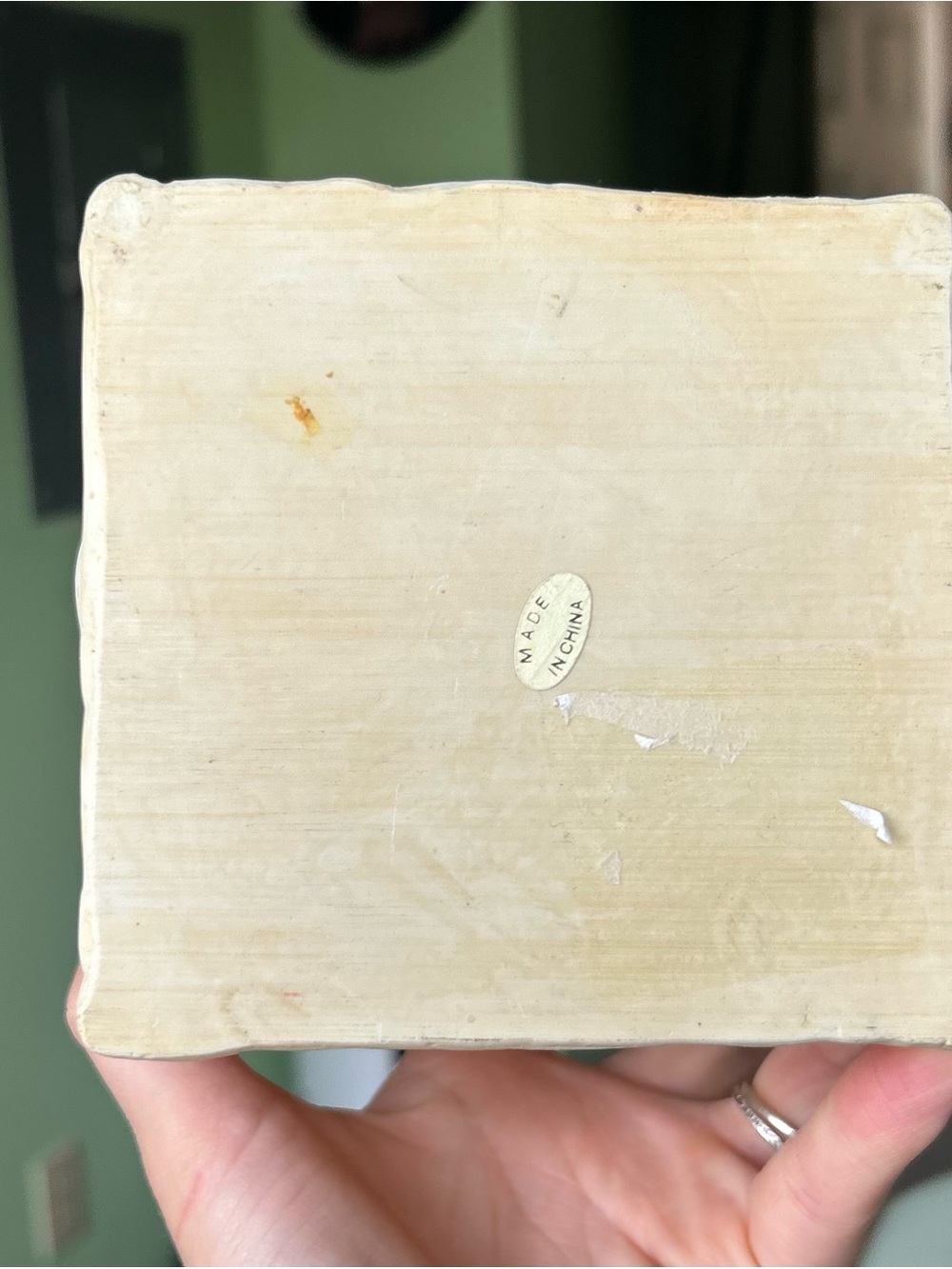 Rustic + Textured Floral Featured Cottagecore Trinket Box - Picture 11 of 11